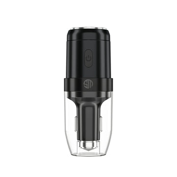 Sunmon Mini Portable Electric Shaver for Car with Window Breaker & Type-C Phone Charger