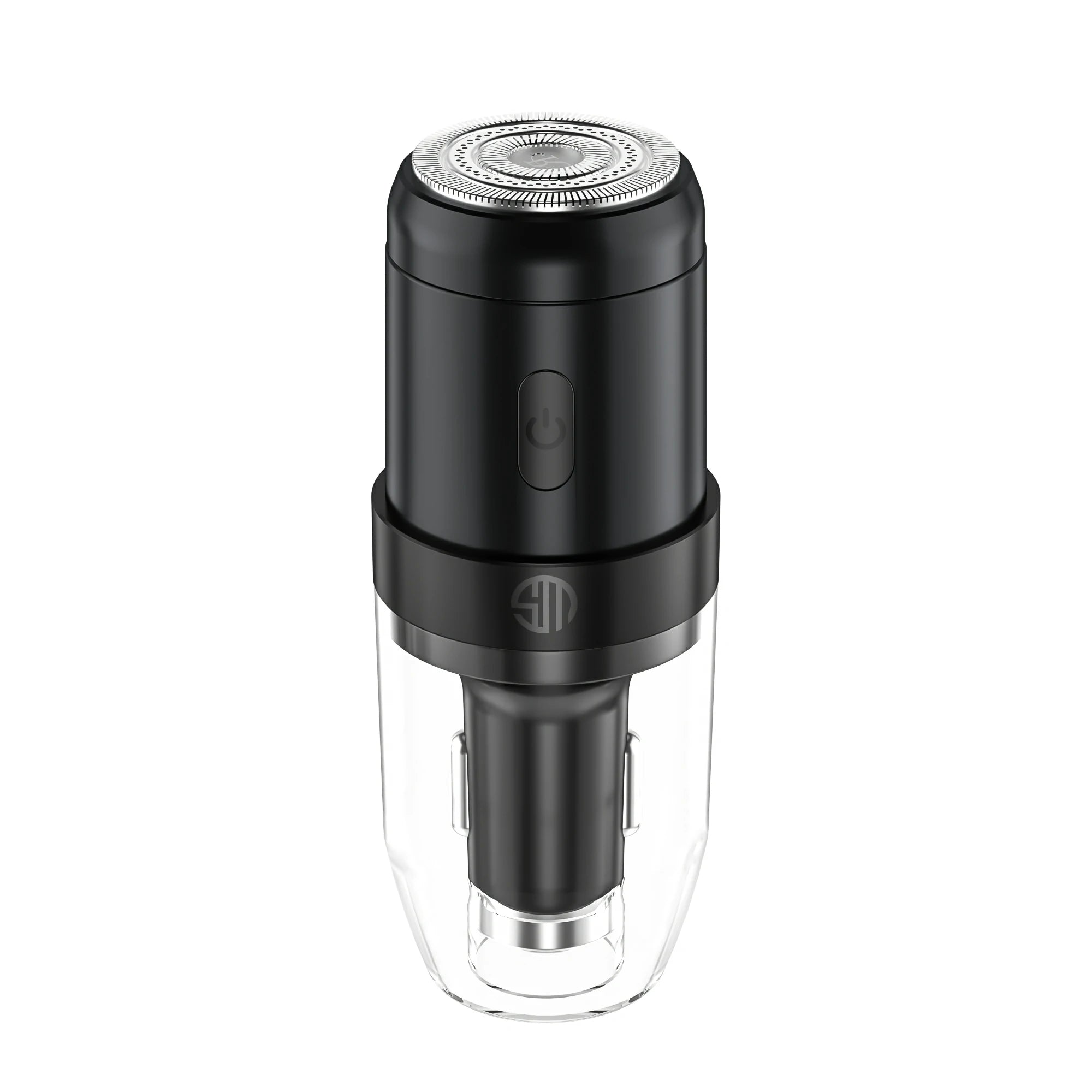 Sunmon Mini Portable Electric Shaver for Car with Window Breaker & Type-C Phone Charger
